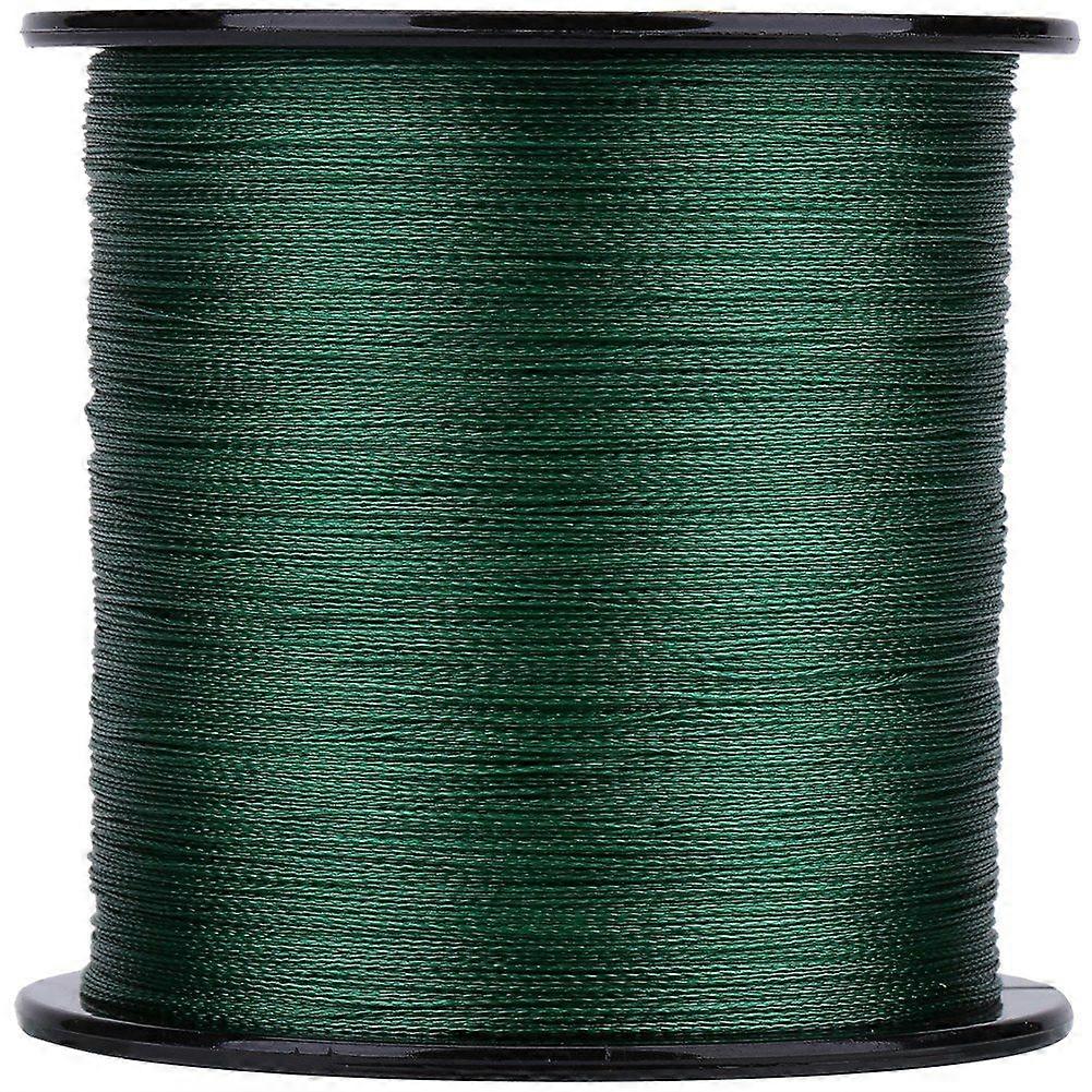 500m PE Braided 4 Strands Super Strong Fishing Lines Multi filament Fish Rope Cord Green (1.5)