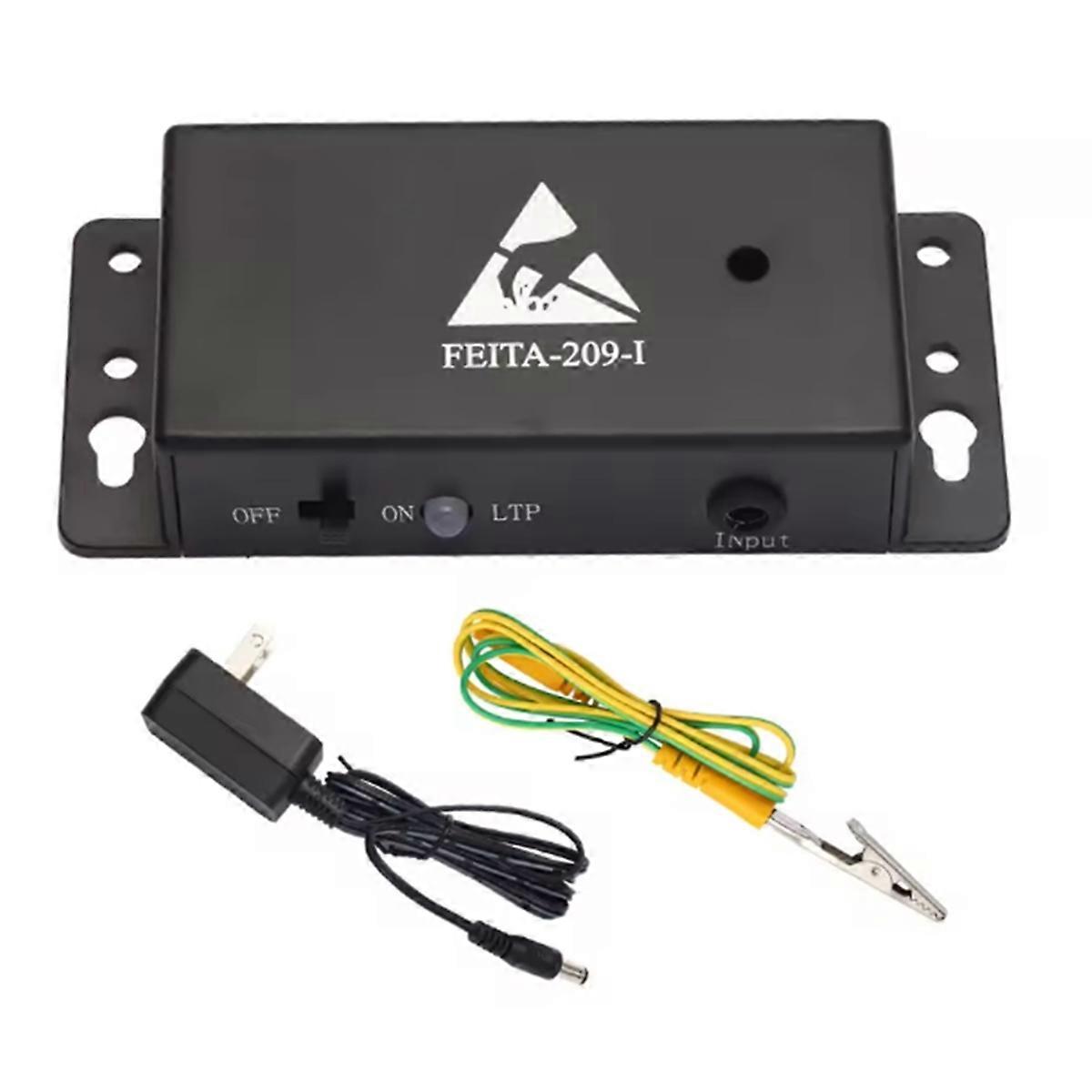 Anti Static Wrist Strap Monitor ESD Wrist Strap Tester Anti-Static Wristband Alarm Grounding Work S