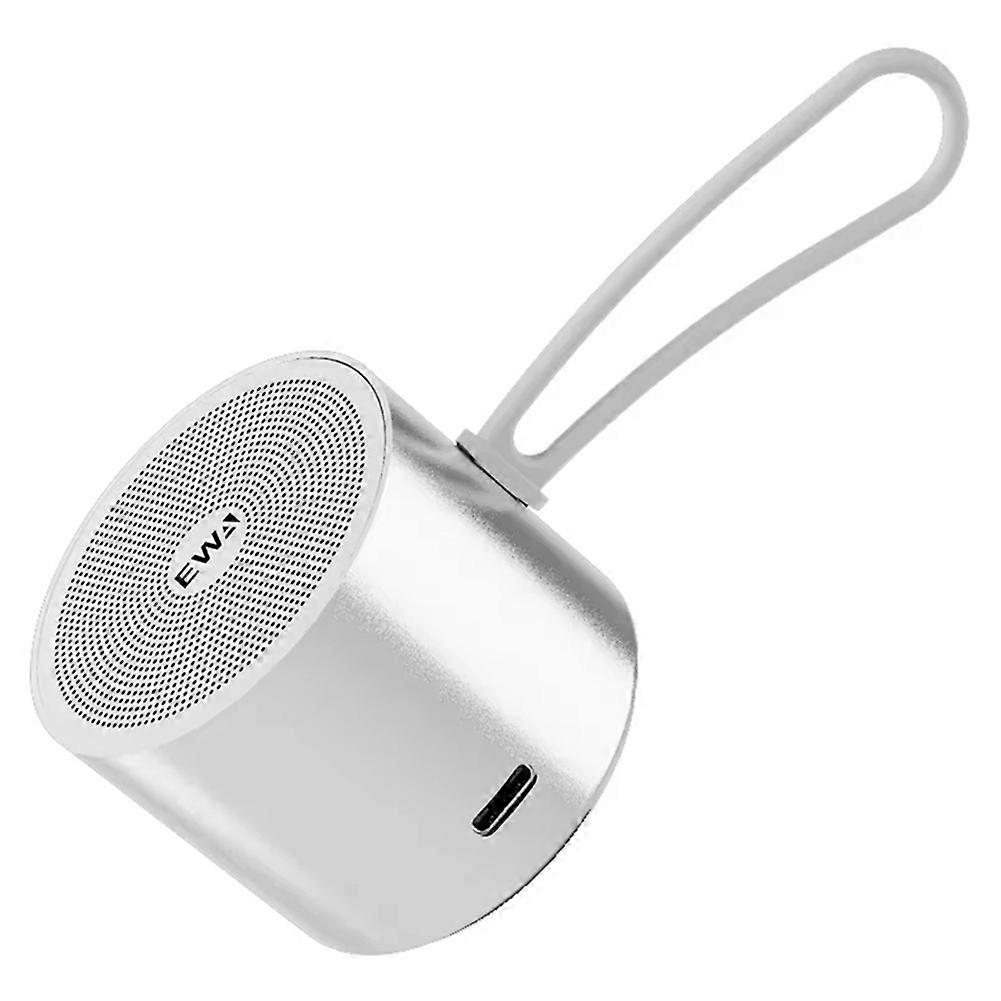 EWA A127 Mini Bluetooth Speaker Retro Compact Design Portable HiFi Sound Wireless Stereo Music Player Silver