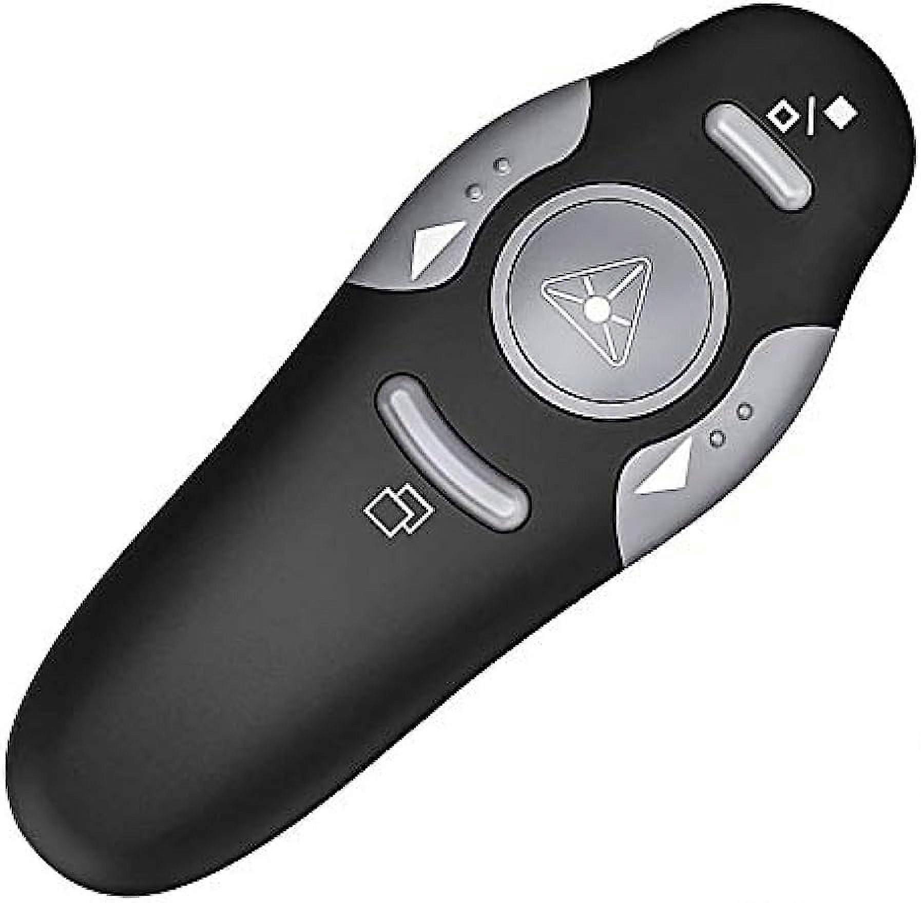 Premium Wireless Presenter RF 2.4GHz - PPT Remote Controller Presentation Control Laser Pointer USB Mouse Clicker Flip Pen