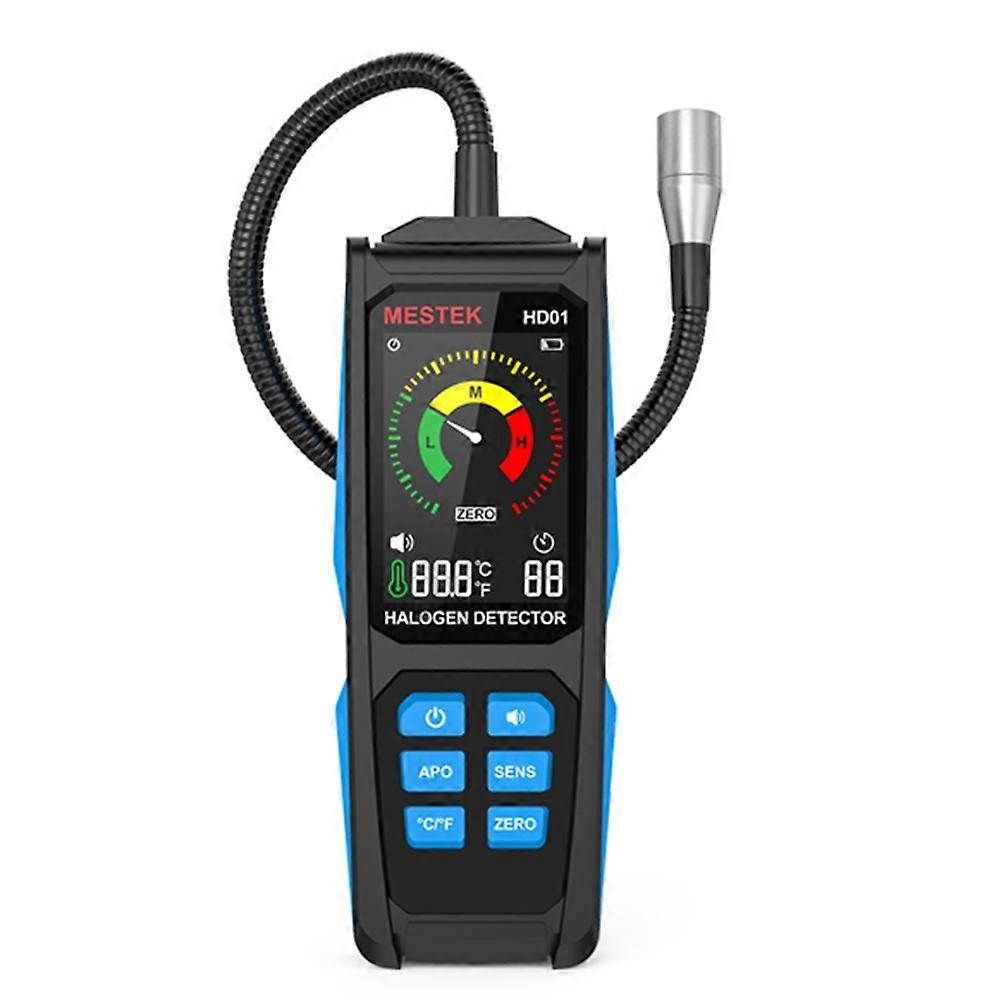 Leak Detector High Sensitivity R22 R32 R134a Refrigerant HVAC Air Conditioner Freon Gas Leak Temp T