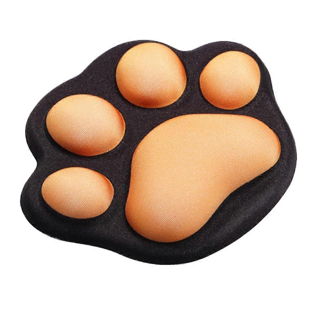 Cat Paw Mouse Pad Silicone Wrist Rest with 5Pcs for Comfortable Support