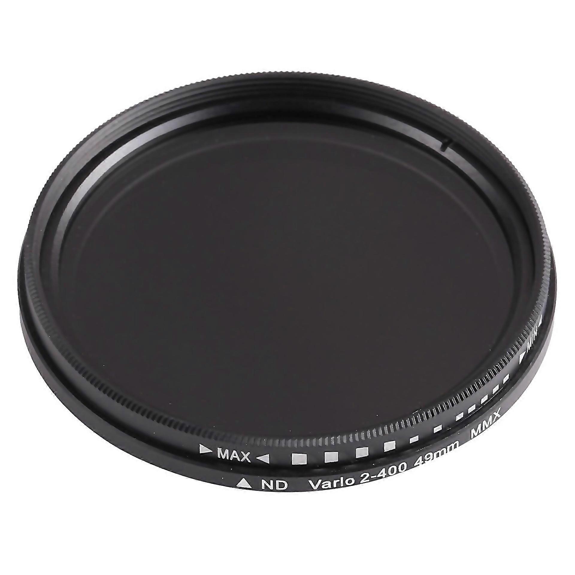 For New 49mm Nd Fader Neutral Density Adjustable Variable Filter Nd 2 To Nd 400 Filter