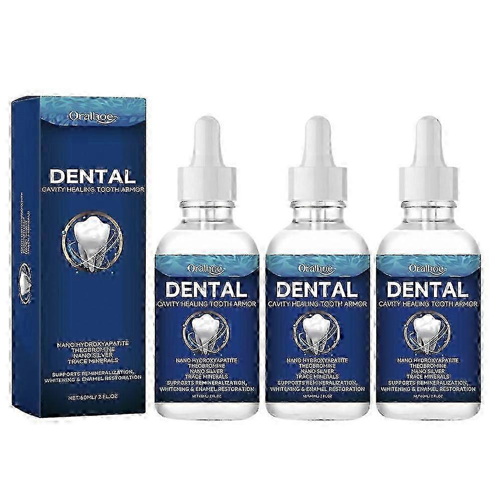 3x 60ml Tooth care solution Dentite Cavity Healing Tooth Armor