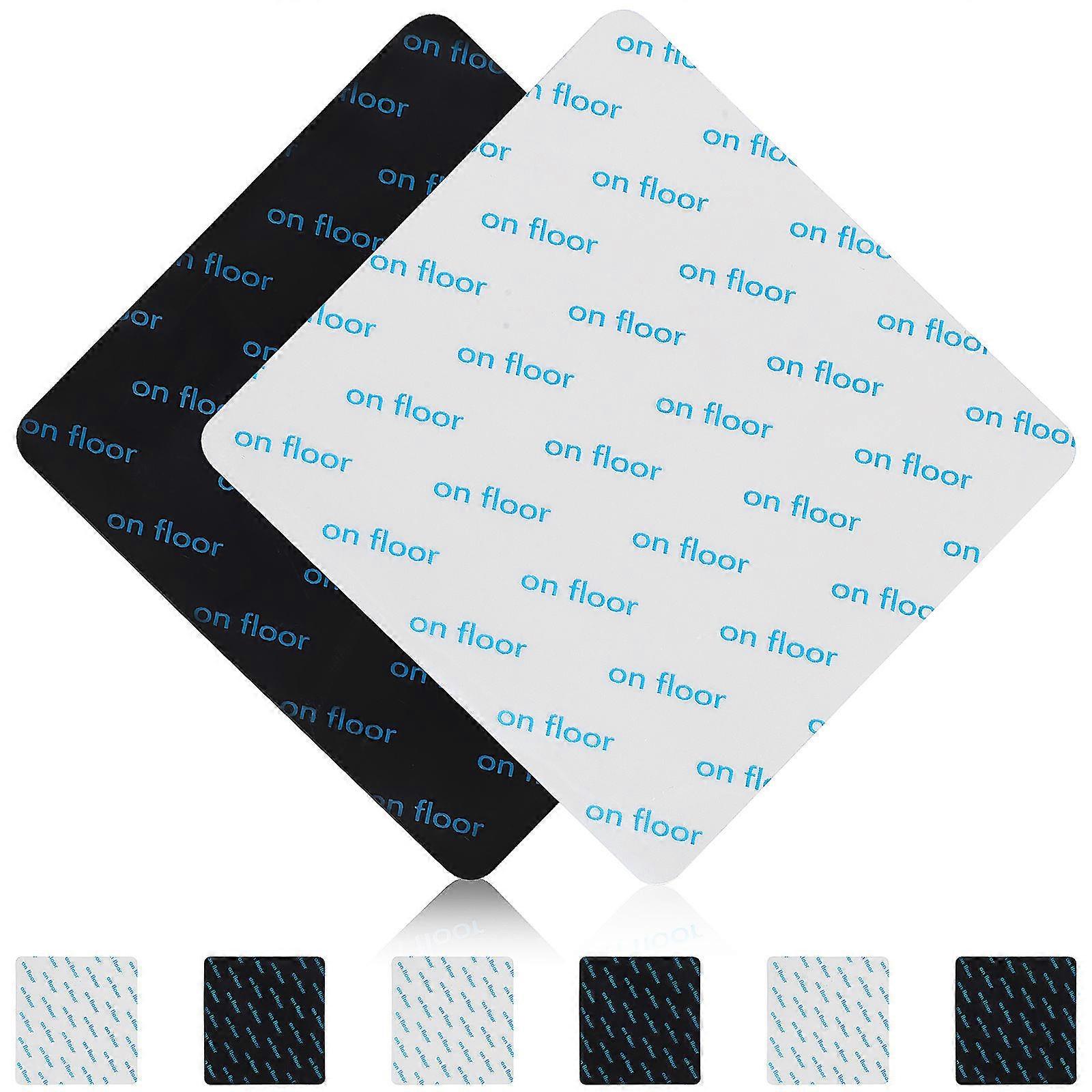 Halkfria mattgripare Matttejper Mattor Shop 10.00X10.0cm Förhindrar halkskydd 8 st