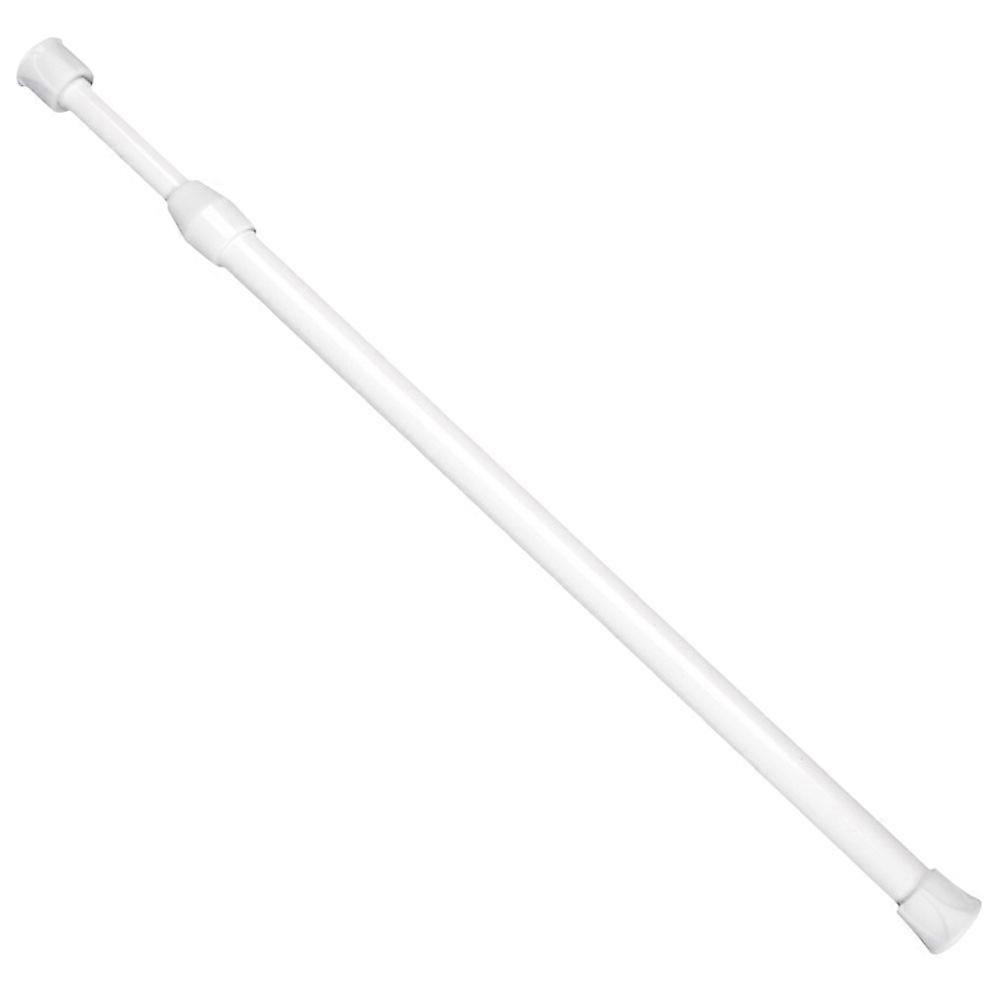 Multipurpose Tension Shower Curtain Rod Telescoping Rod 4Pcs for Home