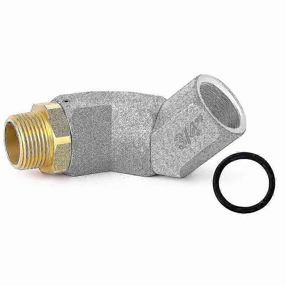 360-Degree Rotating Hose Swivel Connector, 3/4 Inch Multi-Plane Nozzle Adapter