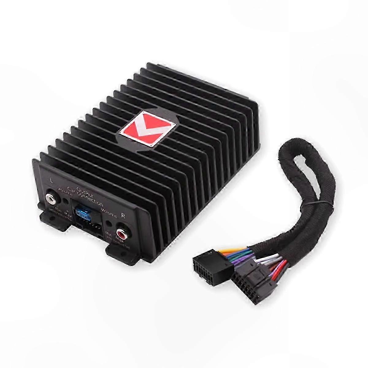 High-Performance Car o Amplifier - 4 Channels, 80W Per Channel, Compatible with Android Devices