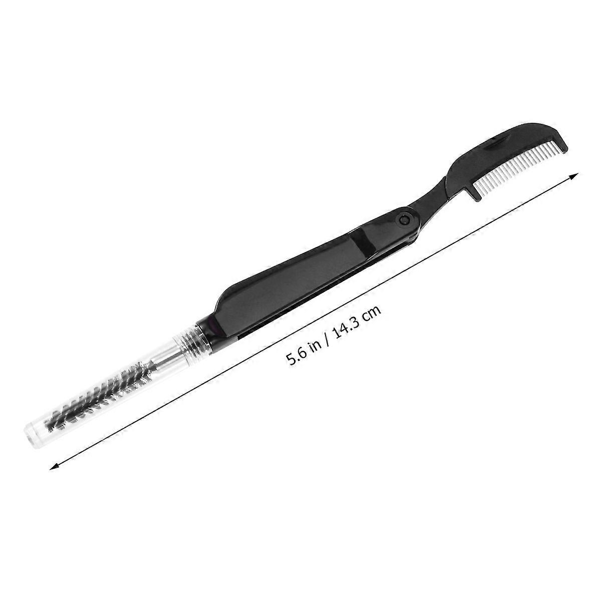 Double-end Eyelash Brushes For Beauty Routine Ladies With Sleek Design 14.2X1.3X0.8Cm 3Pcs