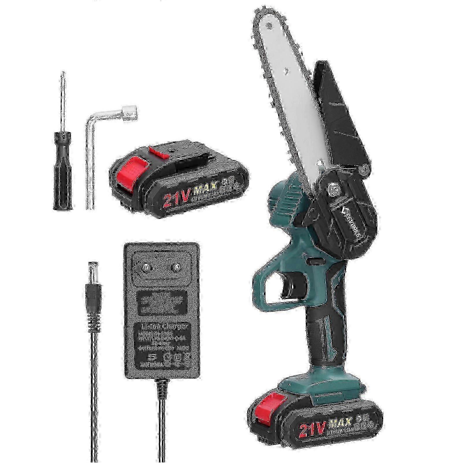 Hagegrenkutter for frukthage - 21V 6 tommers oppladbar elektrisk sag