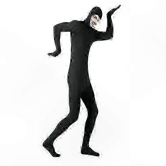Zippered Full-Body Jumpsuit for Stage Performances, Ideal for Halloween, Carnival, and Cosplay Activities