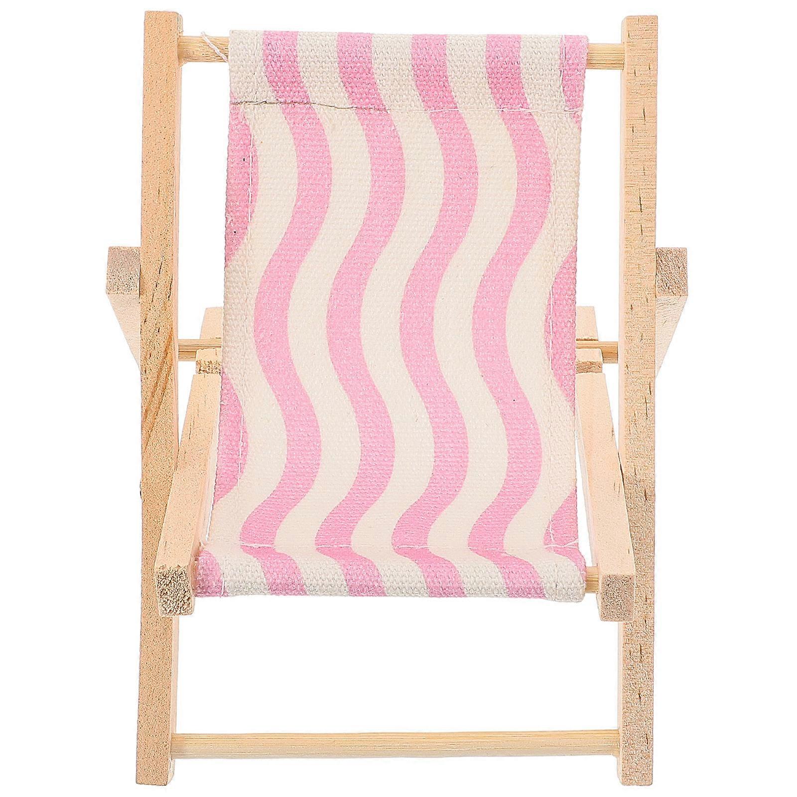 Phone Holder Mobile Support Beach Chair Shape Phone Rack 5Pcs Desktop