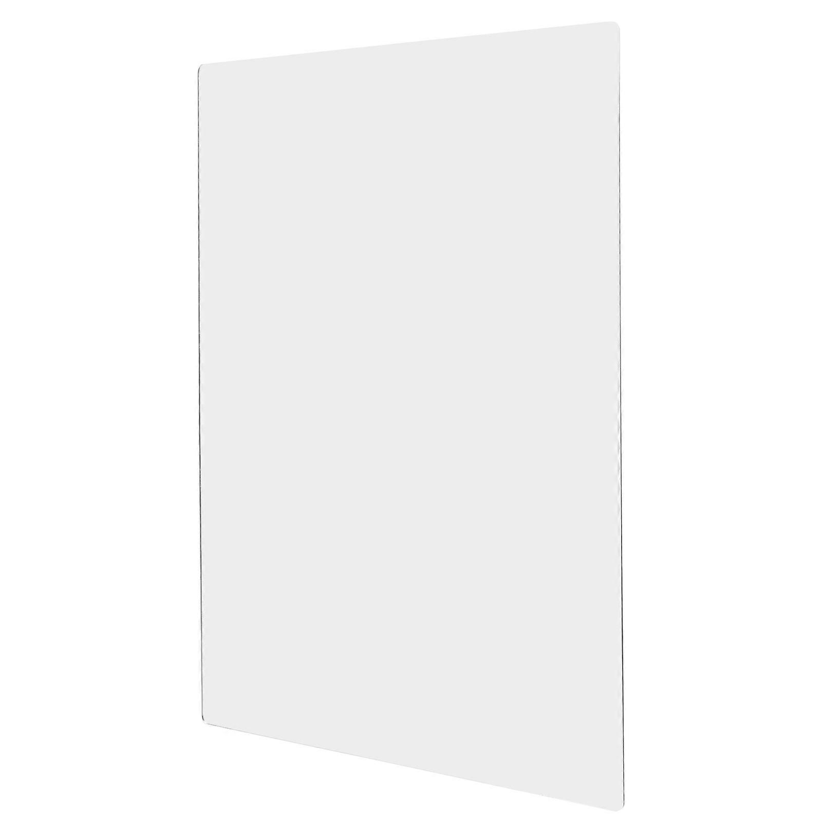 Acrylic Mirror 2Pcs Rounded Corner Decorative Home Decoration For Bathroom 40.00X30.00X0.20CM Reflection Functionality