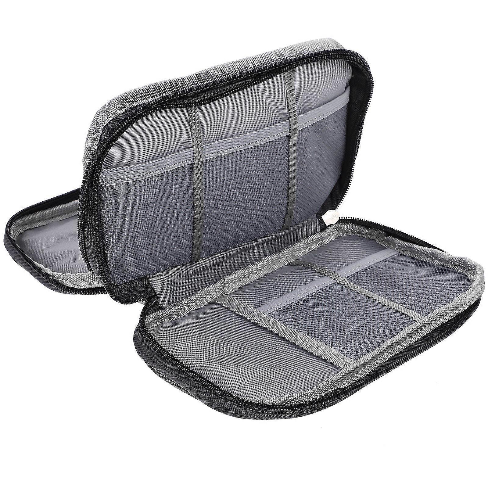 Digital Accessories Organizer Bag with Multi-Layer Storage 3Pcs Pack