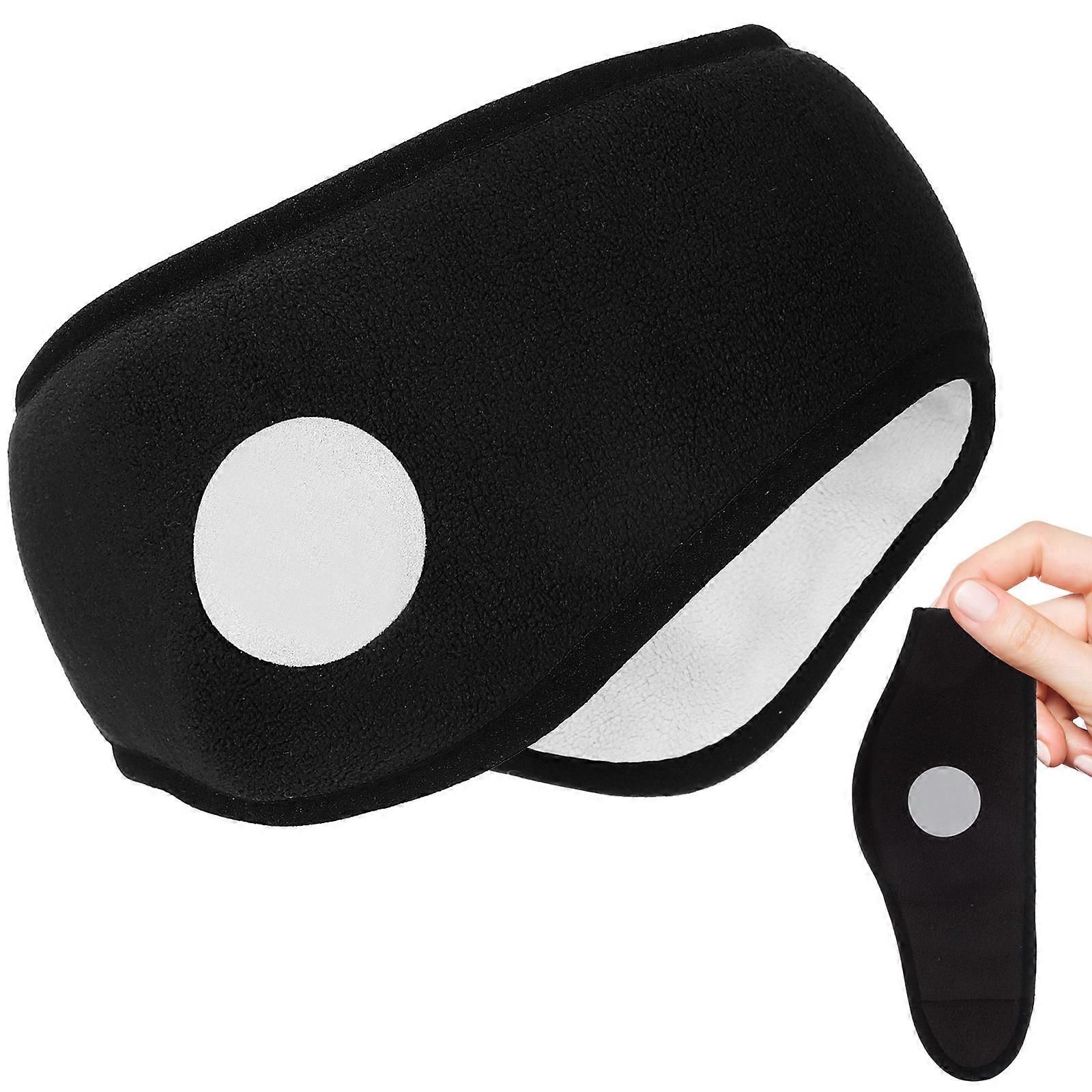 3Pcs Sleeping Ear Muff Earmuff Cover for Winter Warmth Black