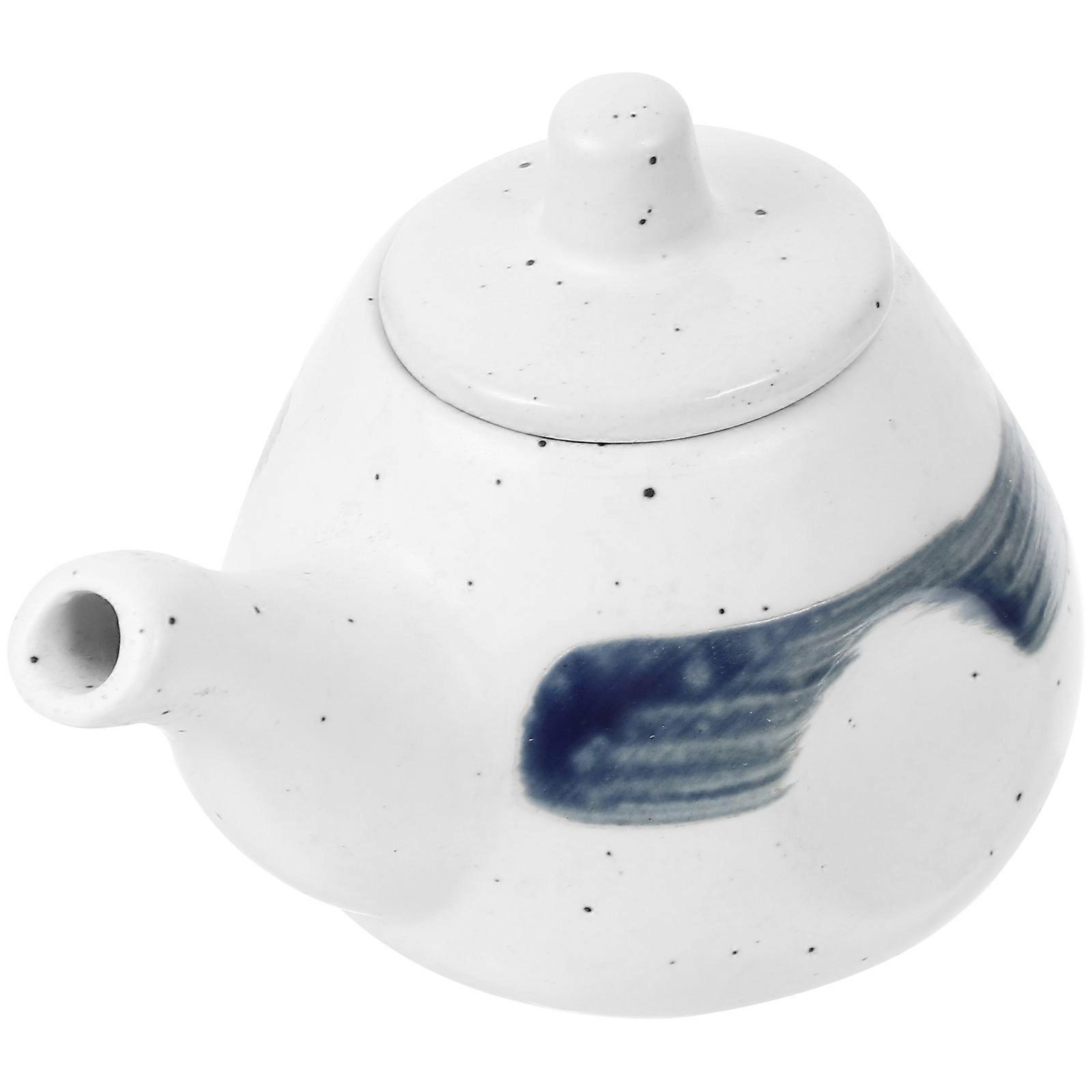 Convenient Oil Dispenser Ceramic Soy Sauce Bottle Multi-Function 5Pcs