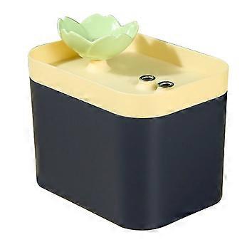 Pet Water Dispenser Automatic Circulating Flow Filtering Silent Water Fountain for Cats Dogs USB Interface Purple