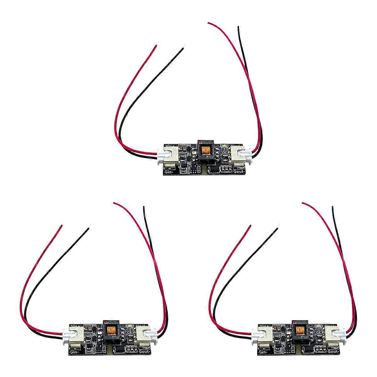 3X 5W DC-DC Isolated Power Module with XH2.54 Terminal Wires Wide Voltage 3-36V to 12V High Performa