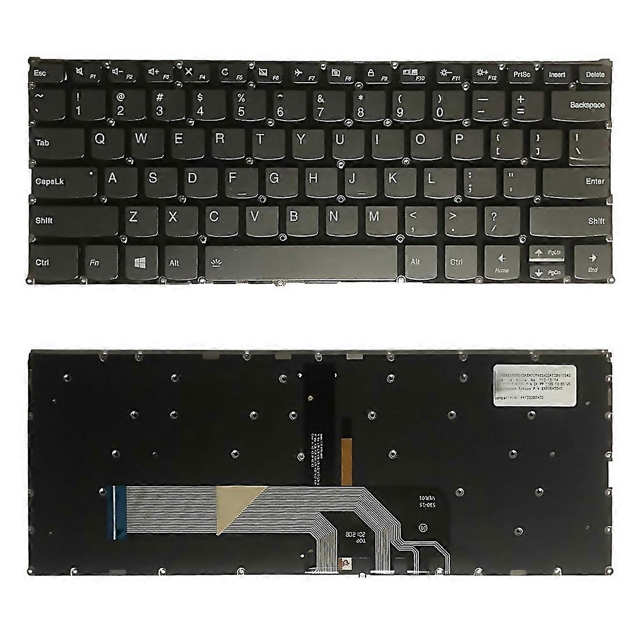 For Us Version Keyboard With Backlight For Lenovo Yoga 73013ikb 73013iwl 73015ikb 73015iwl 53014 530