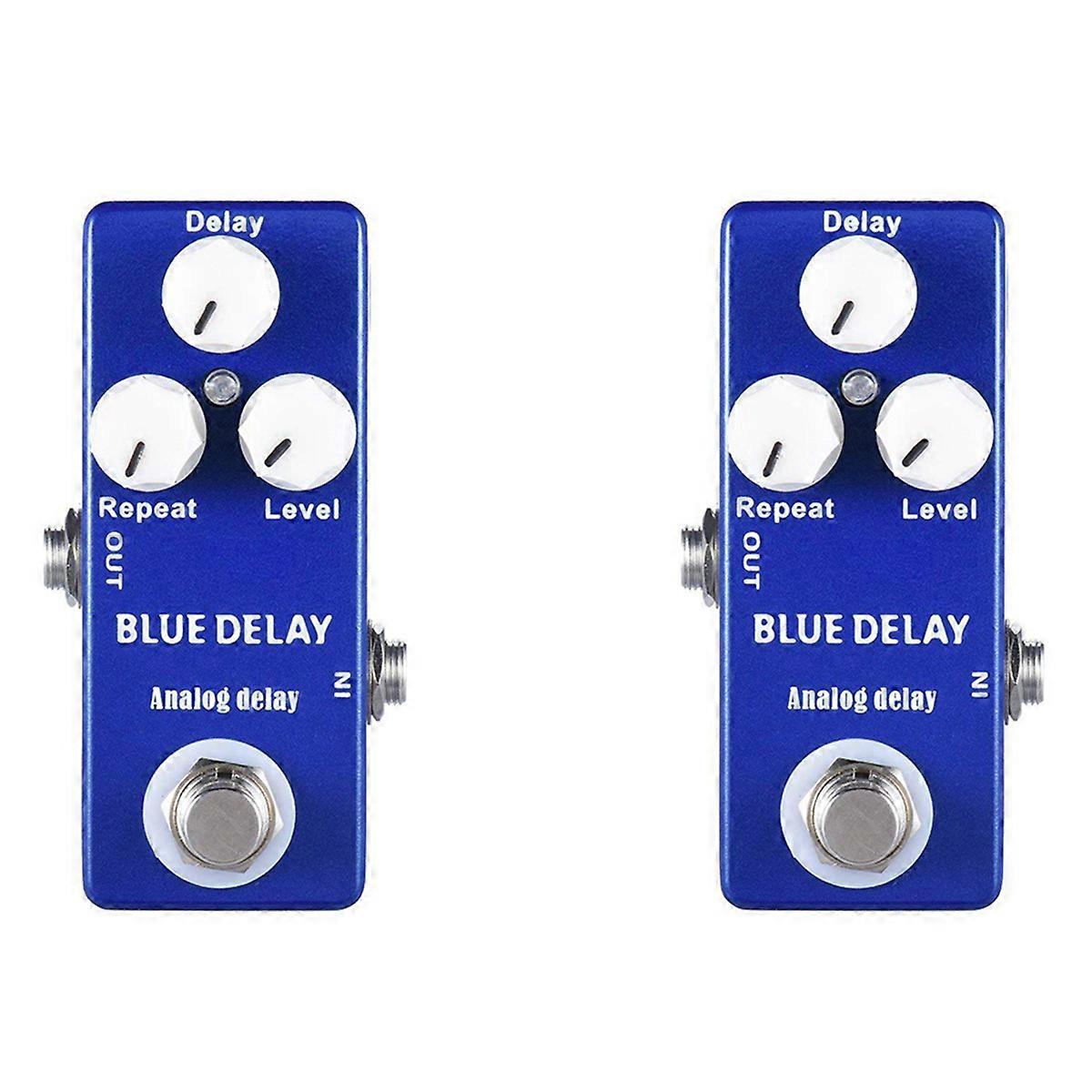  Delay Mini Guitar Effect Pedal True Bypass