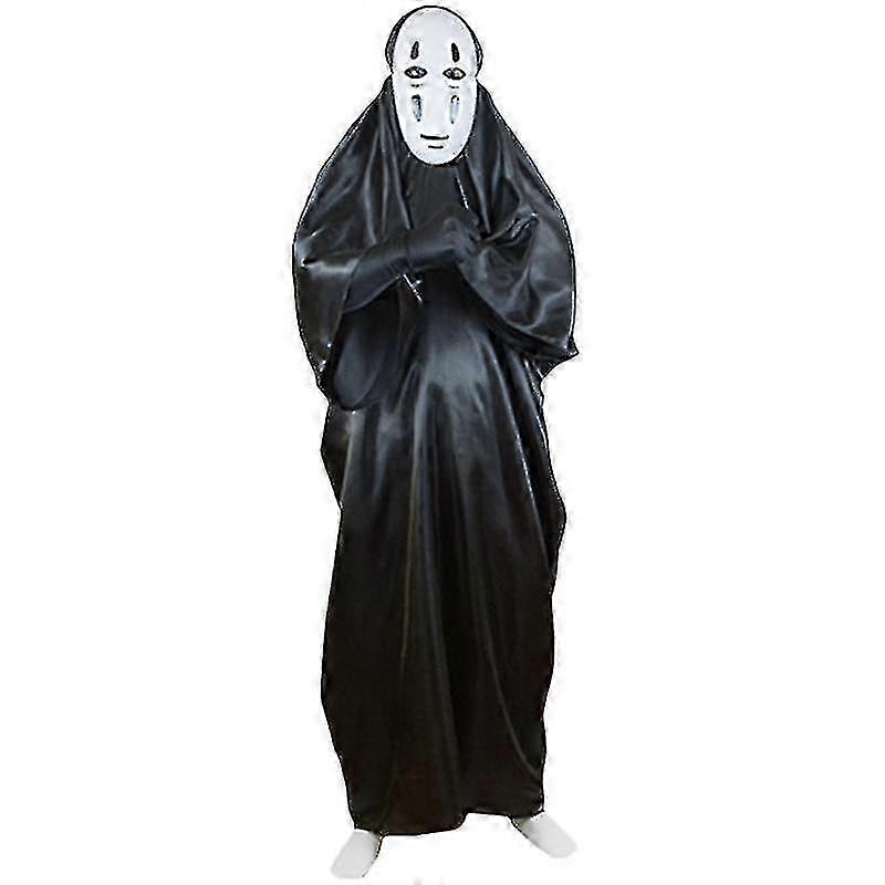 メンズハロウィンジブリ元気アウェイ顔なし男Costume_x
