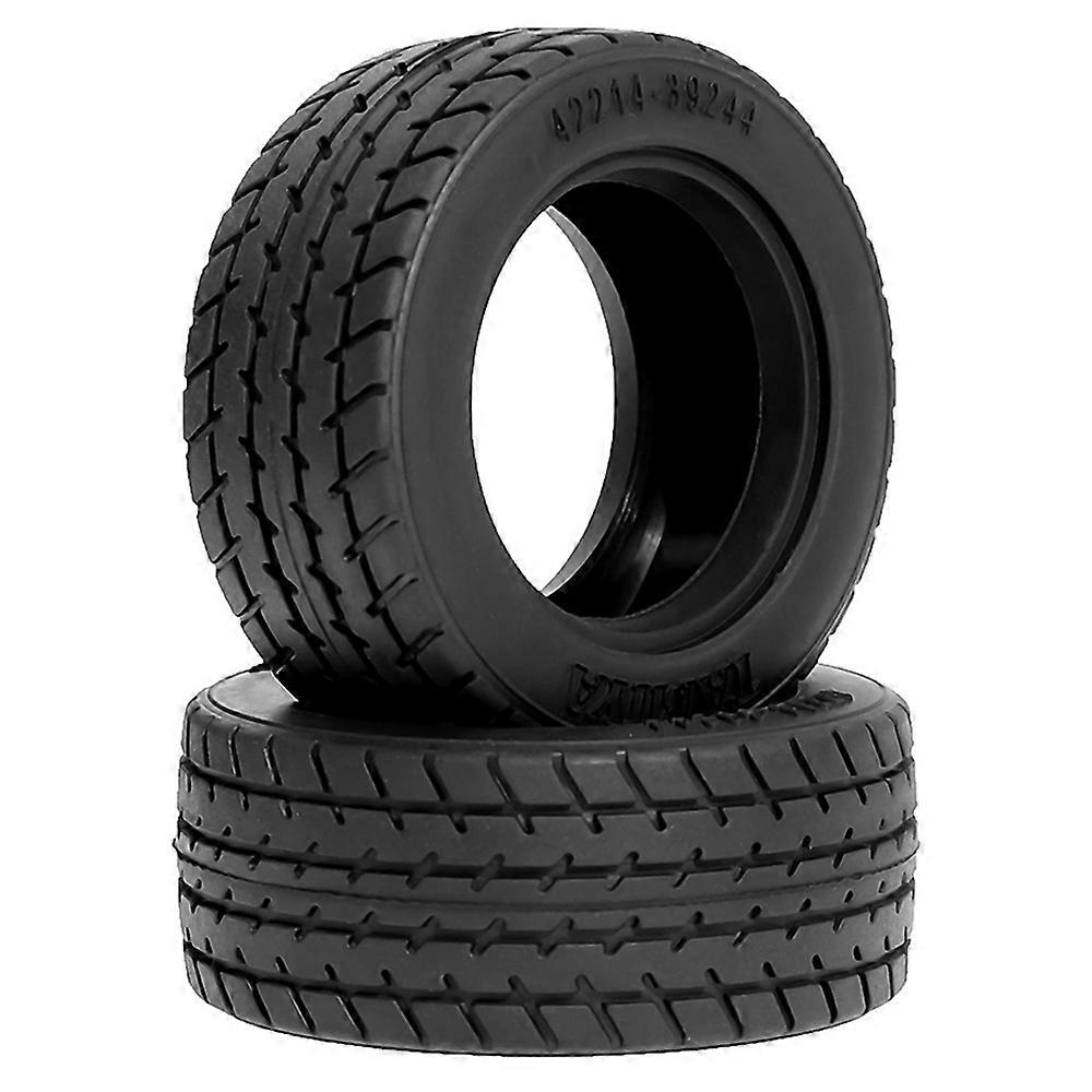 50684 M-Car Patterned Tires 60D Tread Medium-Soft Compound 2 Pieces M/MF/MB/XM W226 for Tamiya 