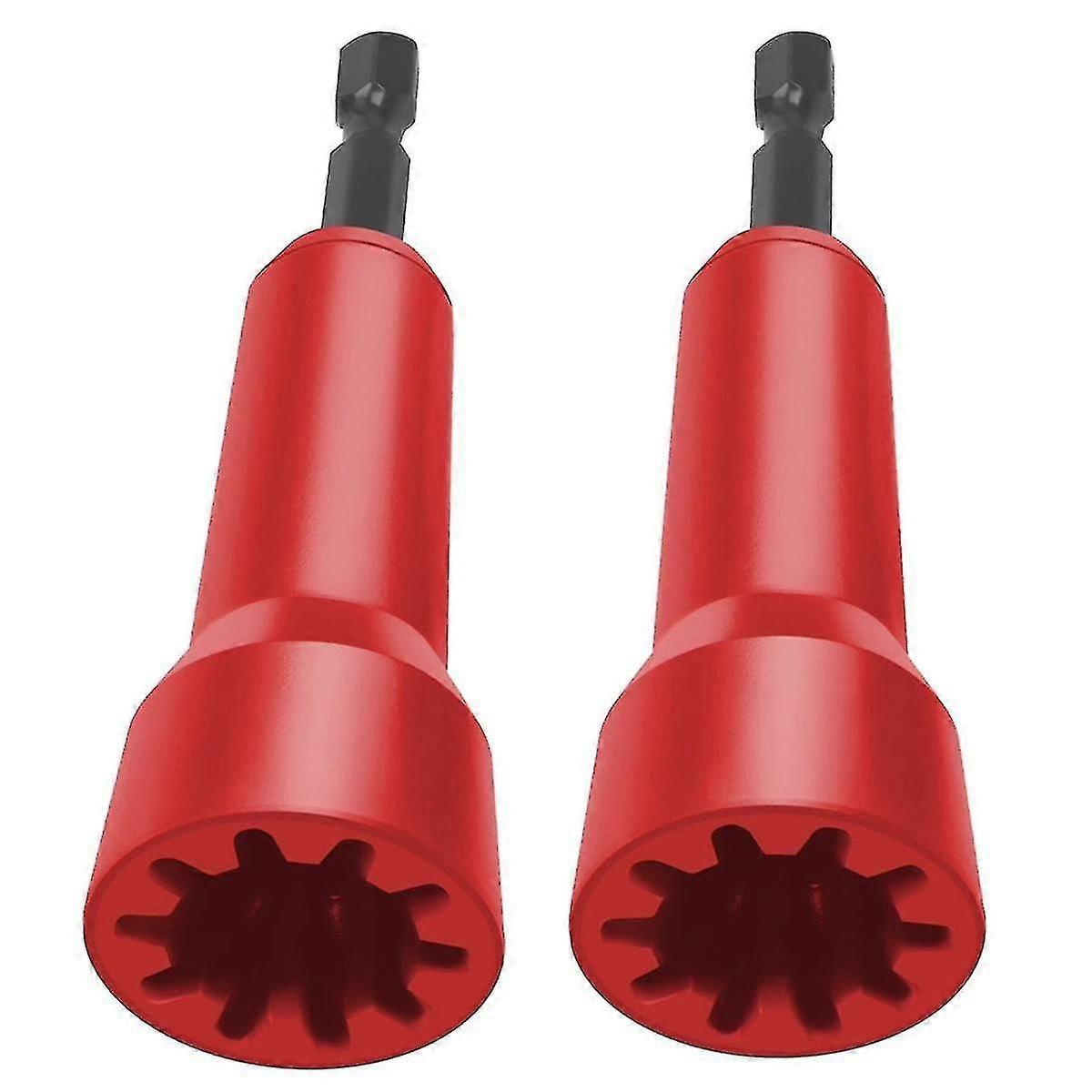 2pcs Wire Nuts Driver Wire Twisting Tool Spin Twist Wire Connector Socket Wire Twisting Spinner