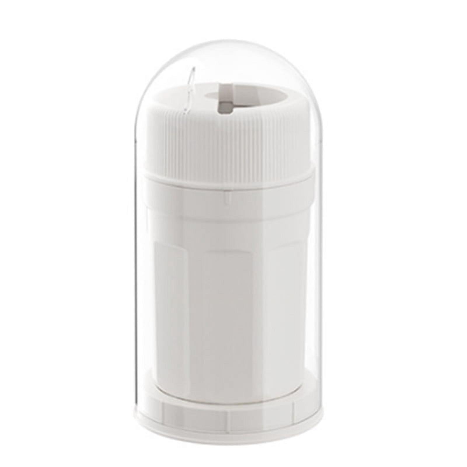 Portable Ice Cube Mold Release Ice Cup Kitchen Bar Gadgets Rotate-Type Ice Cube Tray White