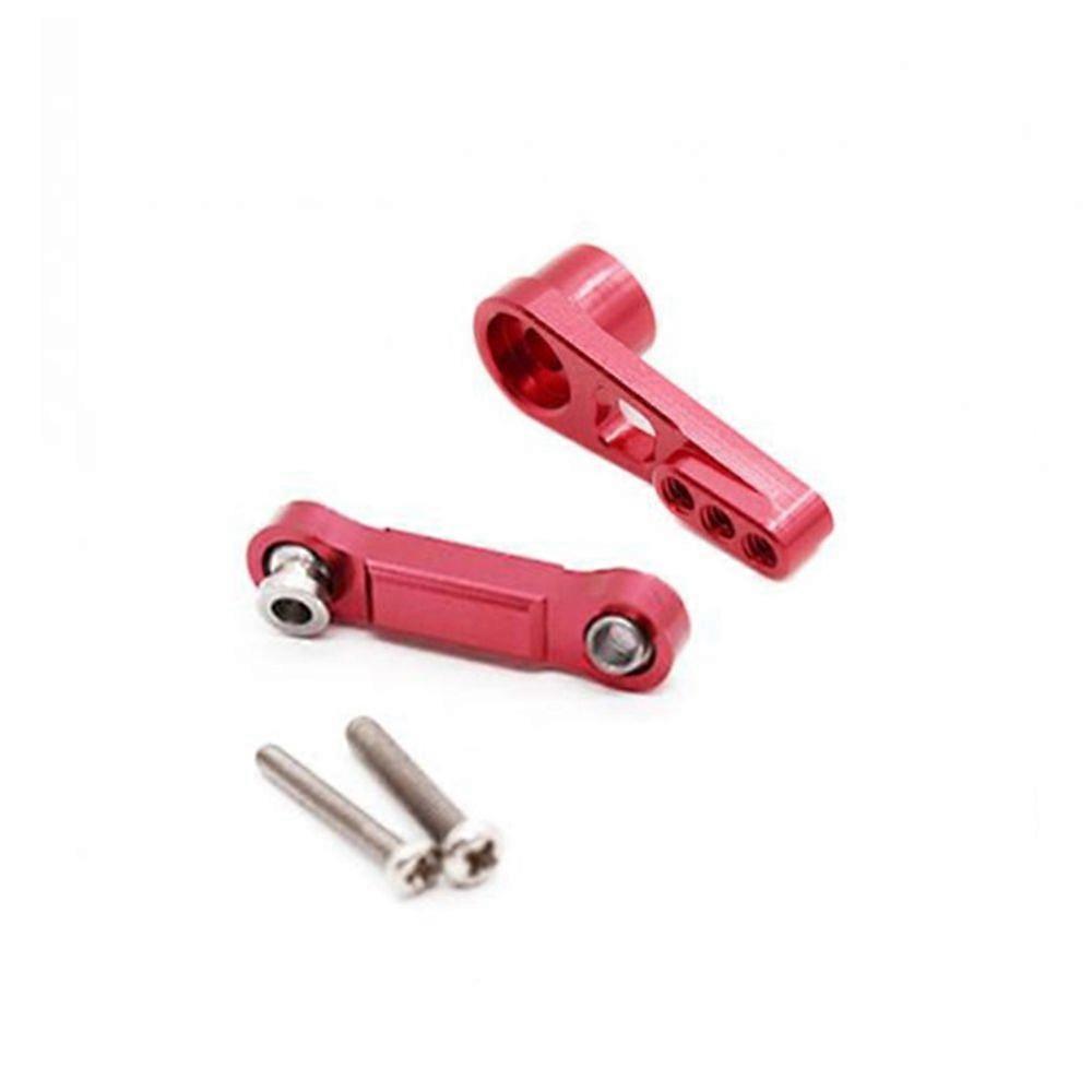 25T Servo Arm Horn Servo Pull Rod for WLtoys A959 A959-B A949,Red
