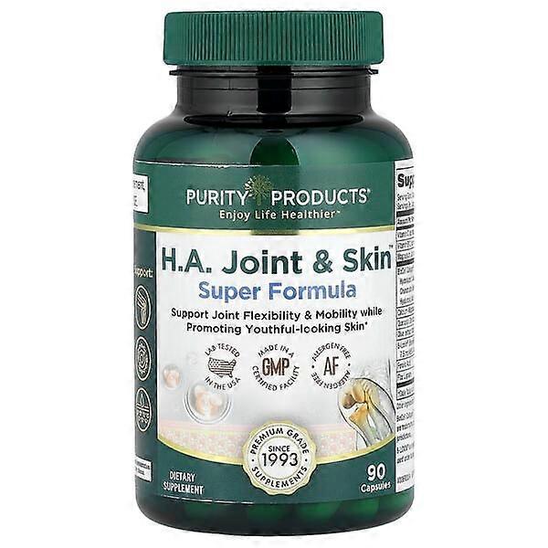 Purity Products, H.A. Joint & SkinÃÂÃÂ¢ÃÂÃÂÃÂÃÂ¢, Super Formula, 90 Capsules
