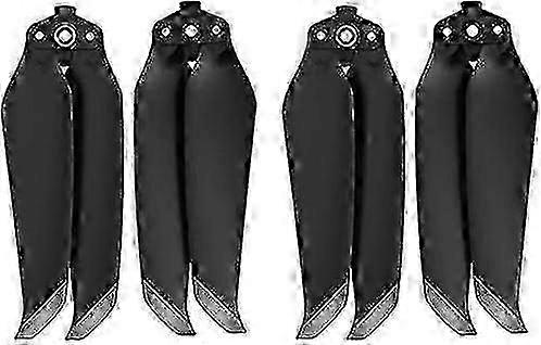 25-26 Air 2S Propeller Low Noise Propeller Foldable 7238F Propeller for DJI Mavic Air 2/Air 2S Drone Accessories (Silver 4pcs)