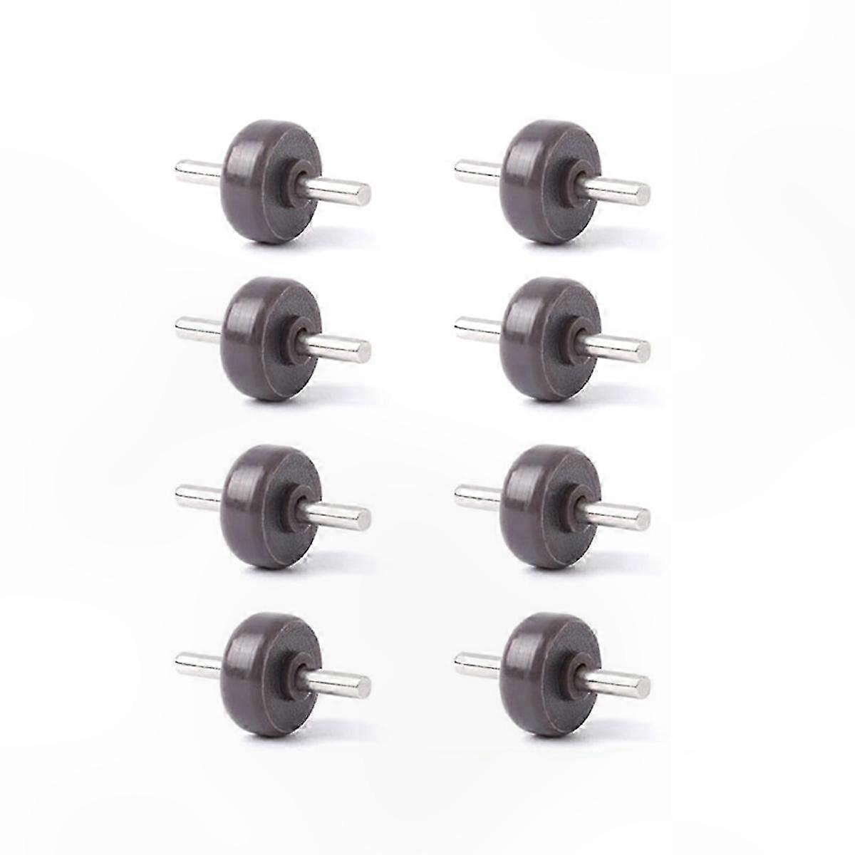 8-Pack Replacement Wheels for Stick Vacuums, Compatible with Multiple Models