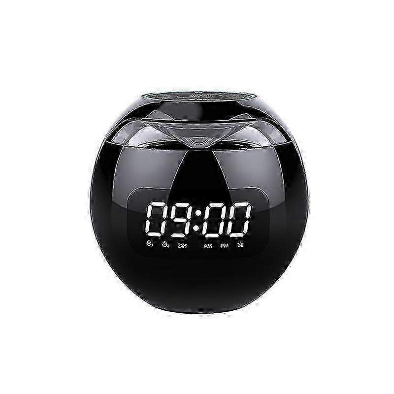 Clock Radio, Digital Bedside Alarm Clock, Digital Clock, Portable Bluetooth Speakers, FM Clock Radio
