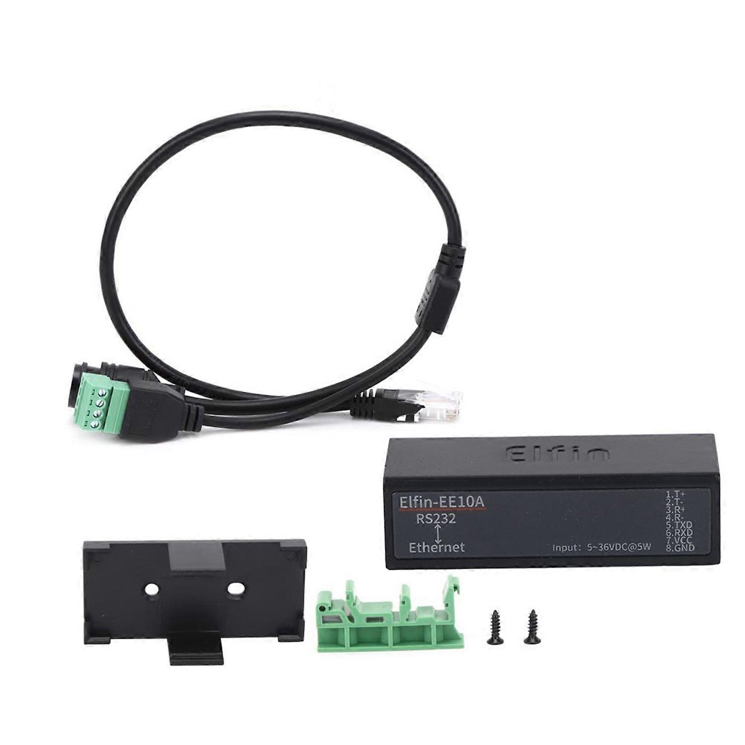 HF7111 Serial Server RS232 to Ethernet DTU Short Message Communication Module 5‑36VDC