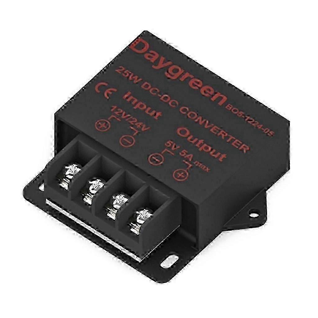 25W Step-down Module 12V 24V to 5V 5A DC-Converter Regulator Step Down Reducer