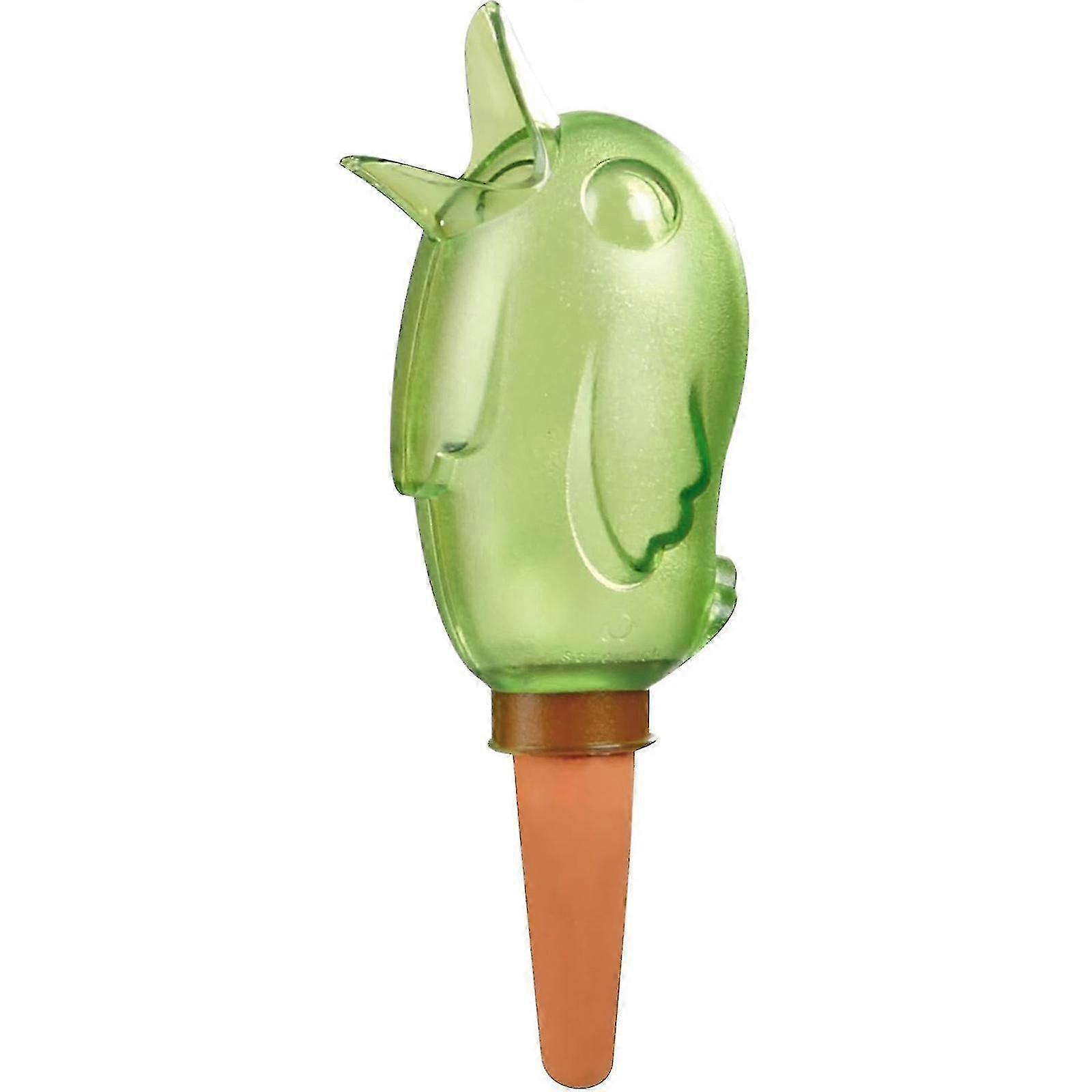 Self-Irrigating Planter - Pink Bird Design for Easy Watering