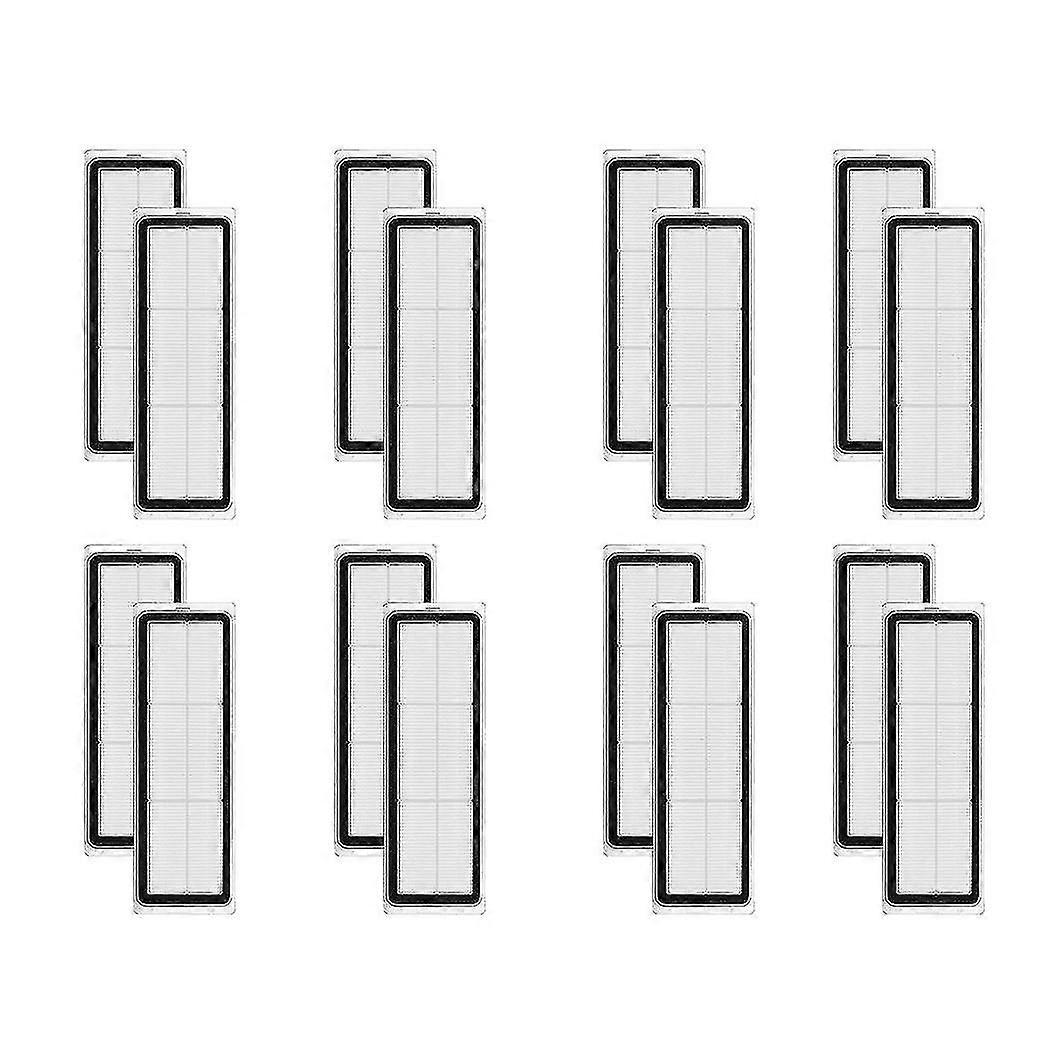16 Pcs Hepa Filter For Xiaomi Dreame Bot W10 Sweeping Robot Parts