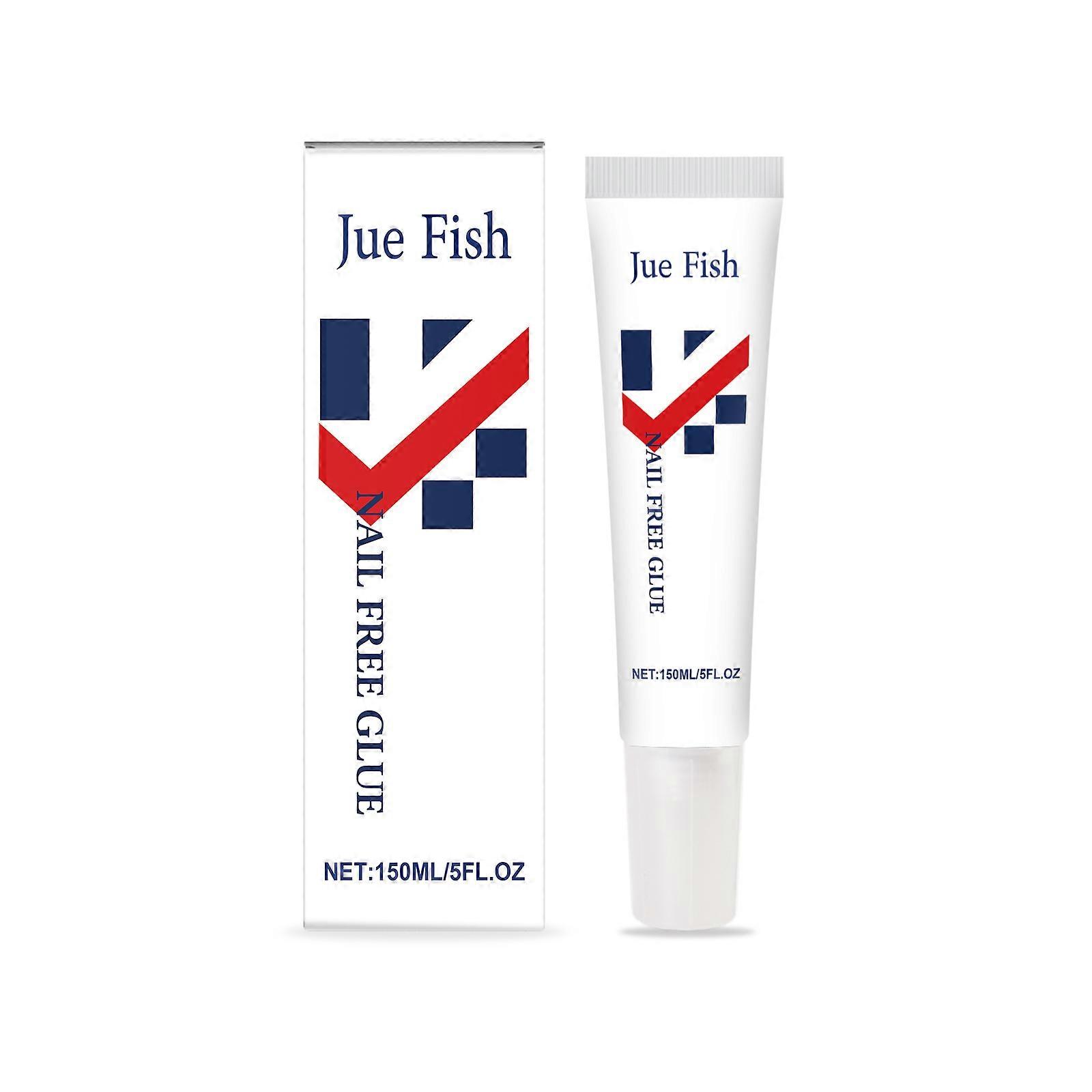 Jue Fish Nail-Free Adhesive For Home Wood And Ceramic Shelves - Multi-Material Adhesive That Does Not Require Drilling