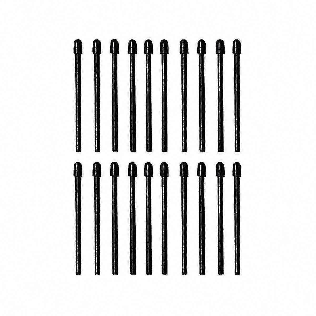 (20 Pack) Replacement Soft Nibs for Remarkable 2 Stylus Pen - Black Marker Tips