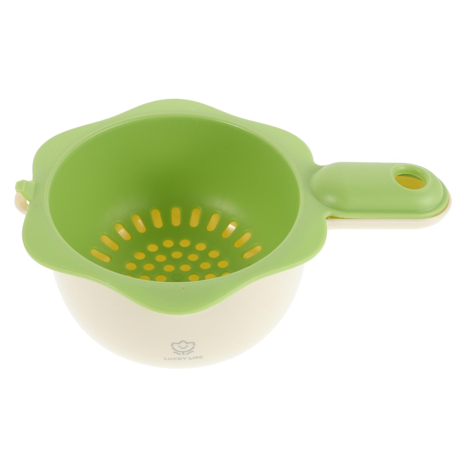 Plastic Basket for Fruit Washing with Handle