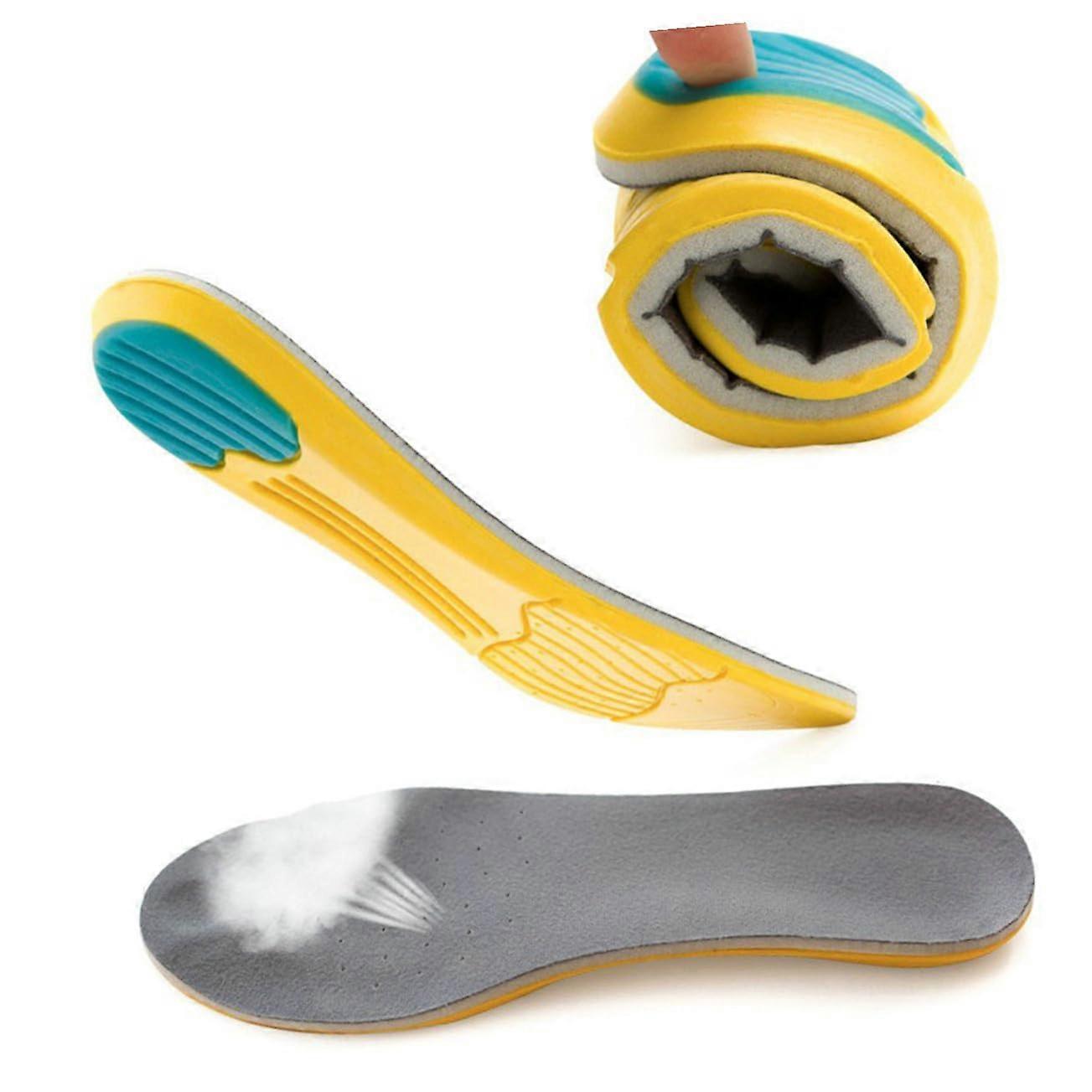 Running Shoe Insoles with Arch Support, Breathable Thick Cushion Pads for Walking and Sports