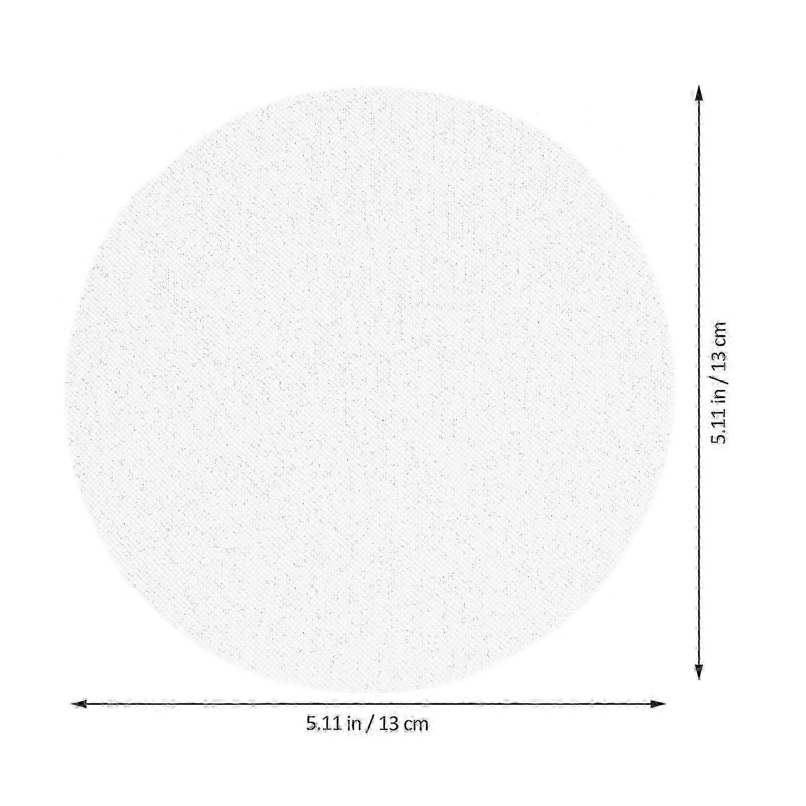 5 Pcs Reusable Kitchen Silicone Steamer Mesh Non-stick Pad Round Shape Dumplings Mat Steamed Buns Baking Pastry Dim Sum Mesh-Diameter 30CM