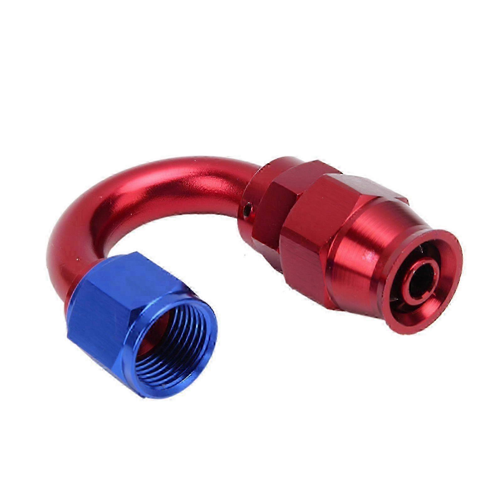 AN8 hose fitting adapter for oil cooling system