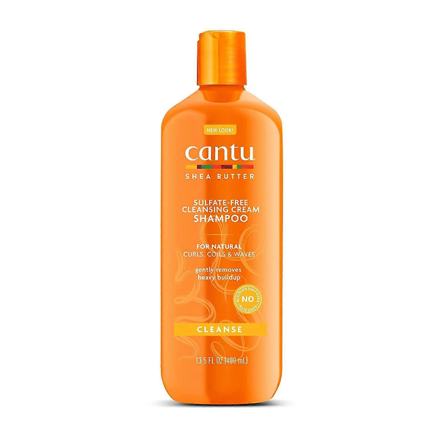 Cantu sulfaatti ilmainen puhdistus kerma Shampoo, 13,5 Oz