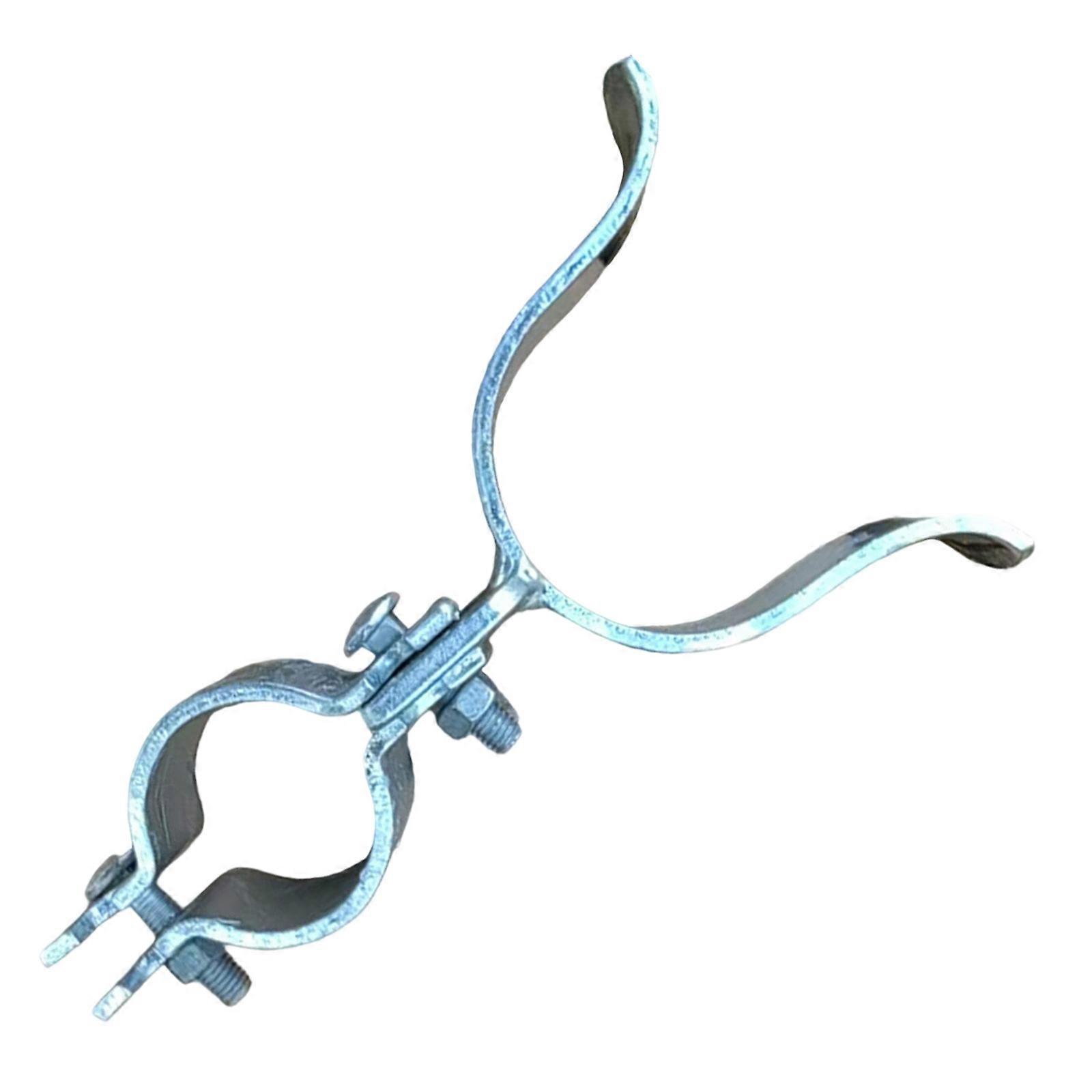 Durability Fence Lock Galvanized Steel Construction Easyly Installation Secure Gate Bolt For Outdoor Use  Silver