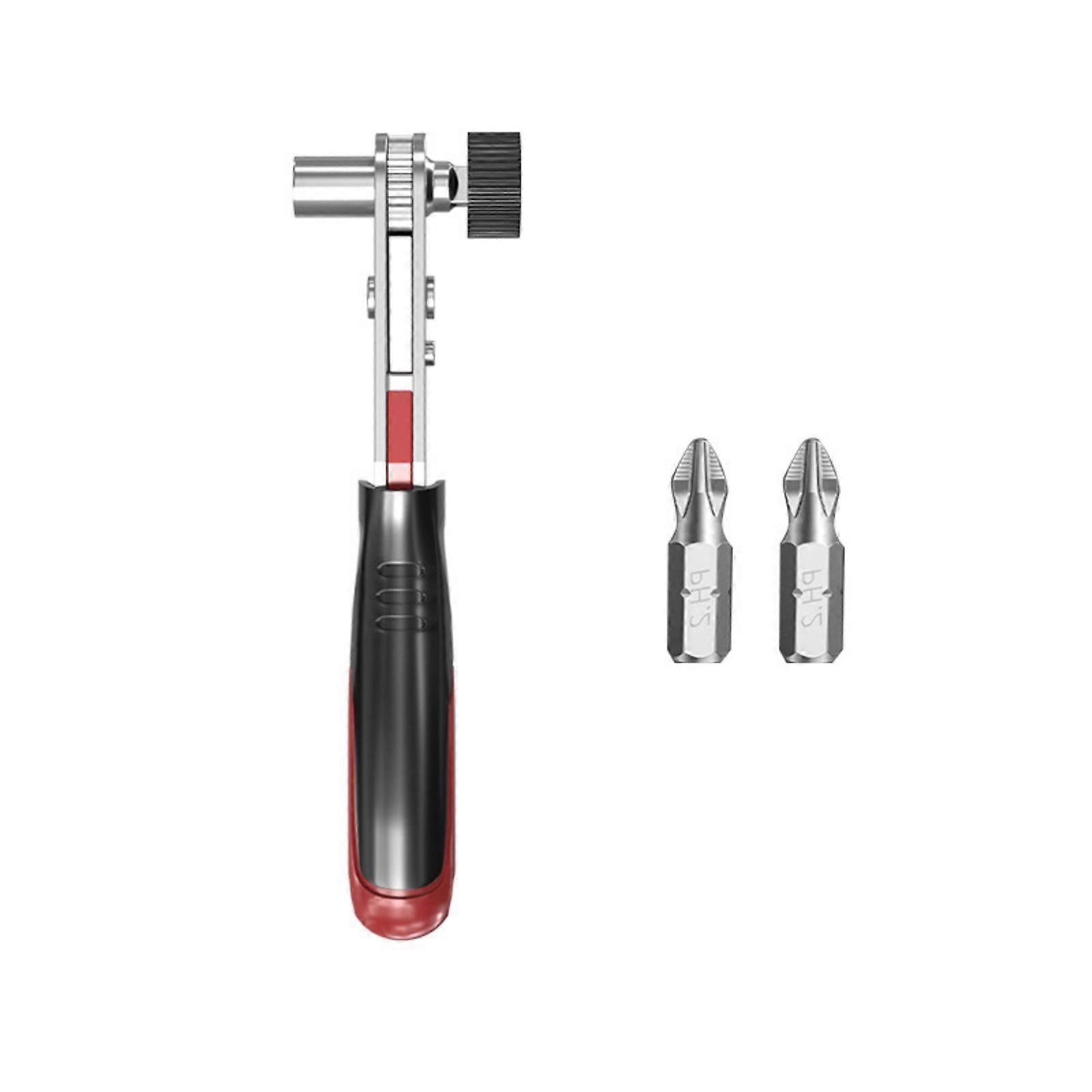 Double Direction Ratcheting Socket Spanner Tool Kit Ergonomic Grip Compact Design Fit For Tight Space Maintenance Tasks Multicolor