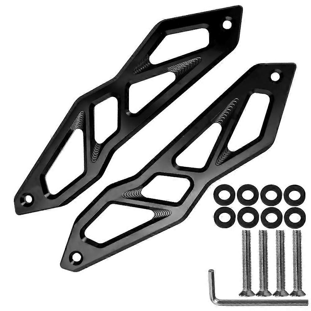 Aluminum Windshield Bracket Mount for XMAX 300 20232024 CNC Alloy Front Screen Trim Black