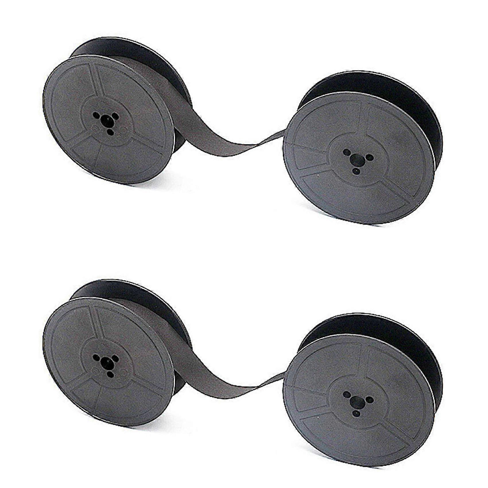 2PCS GR1 Typewriter Ribbon Twin Spool Typewriter Ribbon Replacement for Most Typing Ribbon (Black)