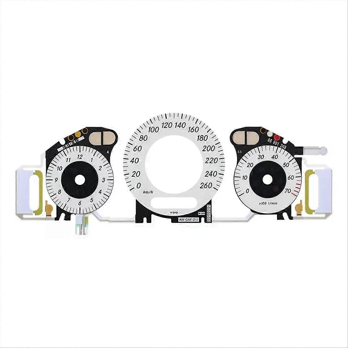 Gauge Face with EL Cold Light Instrument Panel for 