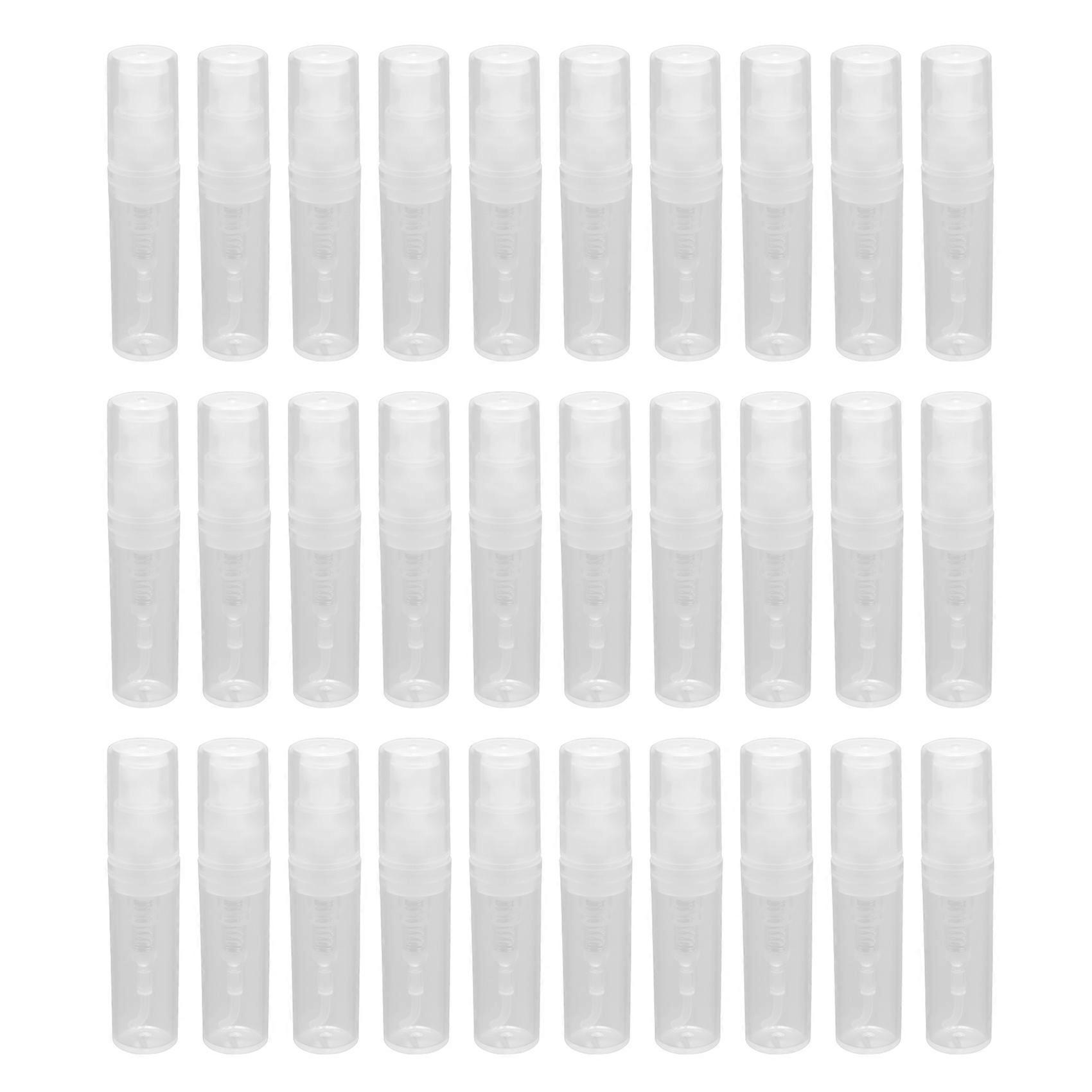 30Pcs Clear 2Ml Atomizer Plastic Bottle   Perfume Empty Sample Bottle for Travel Party